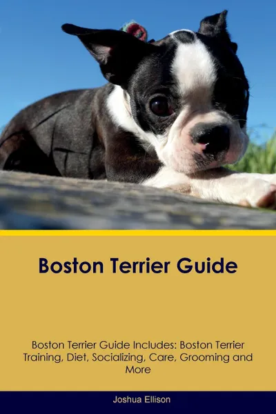 Обложка книги Boston Terrier Guide Boston Terrier Guide Includes. Boston Terrier Training, Diet, Socializing, Care, Grooming, Breeding and More, Joshua Ellison