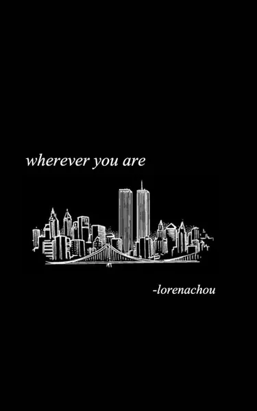 Обложка книги wherever you are, Lorena Chou