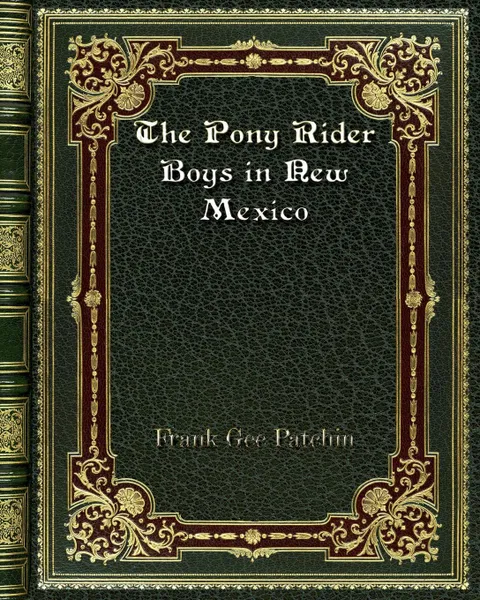 Обложка книги The Pony Rider Boys in New Mexico, Frank Gee Patchin