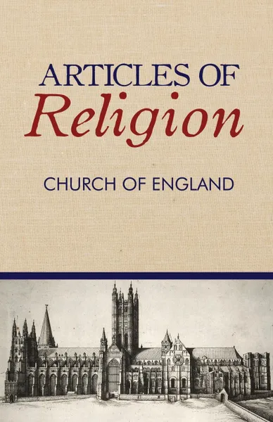 Обложка книги Articles of Religion, Church of England