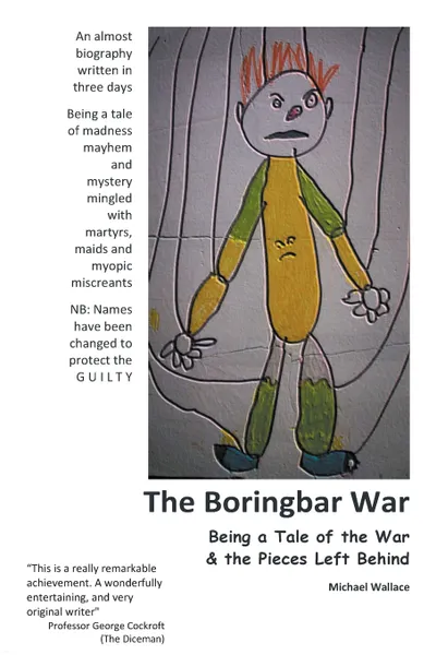 Обложка книги The Boringbar War, Michael J Wallace