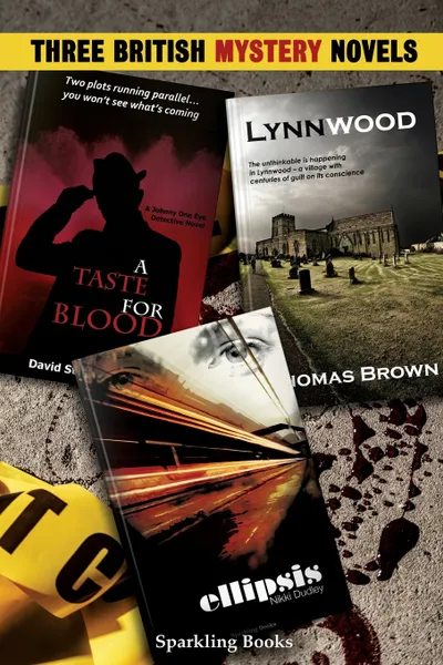 Обложка книги Three British Mystery Novels, Thomas Brown, David Stuart Davies, Nikki Dudley