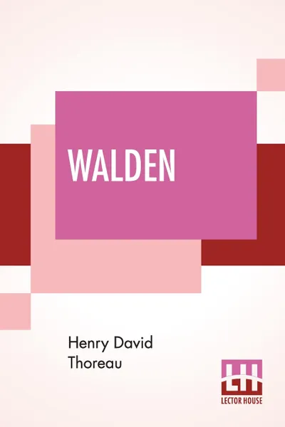 Обложка книги Walden, Henry David Thoreau