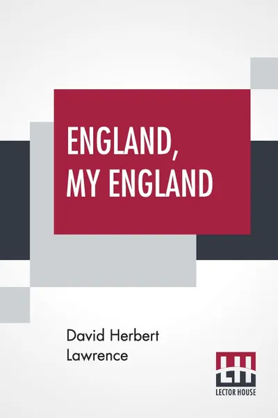 Обложка книги England, My England, David Herbert Lawrence