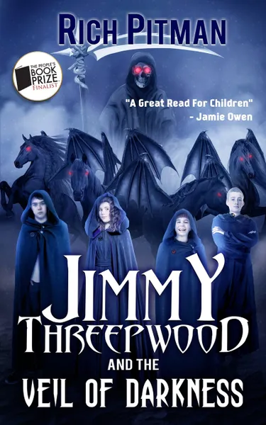 Обложка книги Jimmy Threepwood and the Veil of Darkness, Rich Pitman