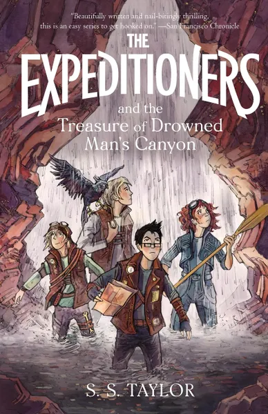 Обложка книги The Expeditioners and the Treasure of Drowned Man's Canyon, S. S. Taylor