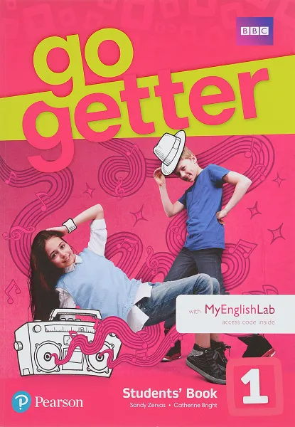 Обложка книги GoGetter 1 Students' Book with MyEnglishLab Pack, Catherine Bright, Sandy Zervas