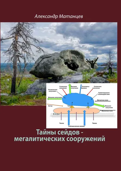 Обложка книги Тайны сейдов - мегалитических сооружений, Александр Матанцев