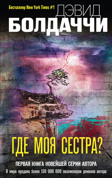 Обложка книги Где моя сестра?, Болдаччи Дэвид