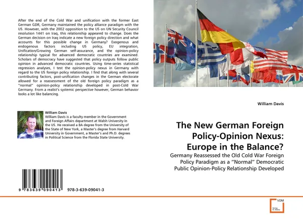 Обложка книги The New German Foreign Policy-Opinion Nexus: Europe in the Balance?, William Davis