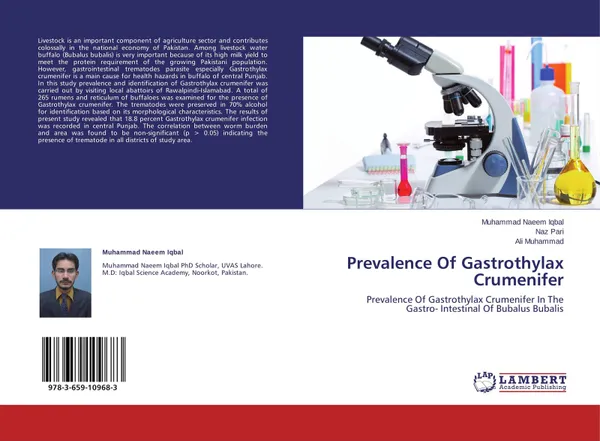 Обложка книги Prevalence Of Gastrothylax Crumenifer, Muhammad Naeem Iqbal,Naz Pari and Ali Muhammad