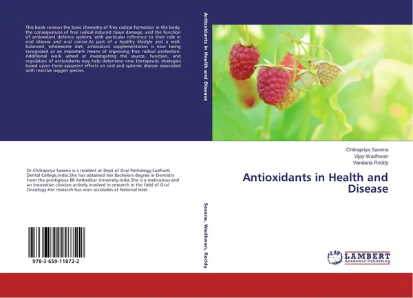 Обложка книги Antioxidants in Health and Disease, Chitrapriya Saxena,Vijay Wadhwan and Vandana Reddy