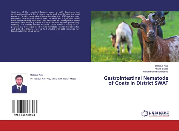 Обложка книги Gastrointestinal Nematode of Goats in District SWAT, Habibun Nabi,Khalid Saeed and Muhammad Imran Rashid