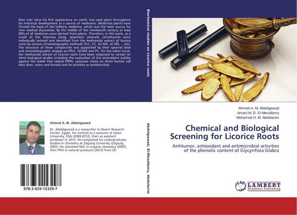 Обложка книги Chemical and Biological Screening for Licorice Roots, Ahmed A. M. Abdelgawad,Amani M. D. El-Mesallamy and Mohamed H. M. Abdelazim