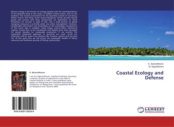 Обложка книги Coastal Ecology and Defense, K. Baranidharan and M. Vijayabhama