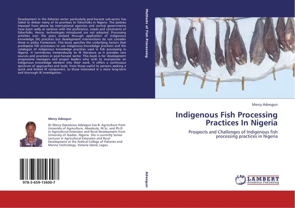 Обложка книги Indigenous Fish Processing Practices In Nigeria, Mercy Adeogun