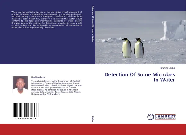 Обложка книги Detection Of Some Microbes In Water, Ibrahim Garba