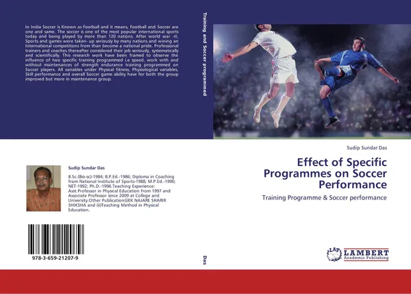 Обложка книги Effect of Specific Programmes on Soccer Performance, Sudip Sundar Das