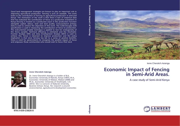 Обложка книги Economic Impact of Fencing in Semi-Arid Areas, Irene Cherotich Asienga