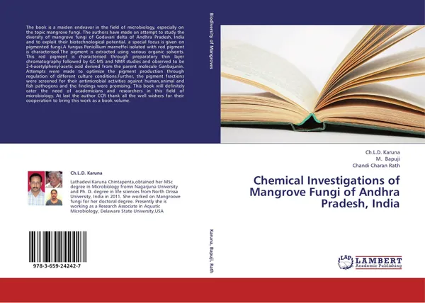 Обложка книги Chemical Investigations of  Mangrove Fungi of  Andhra Pradesh, India, Ch.L.D. Karuna,M. Bapuji and Chandi Charan Rath