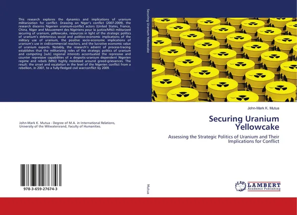 Обложка книги Securing Uranium Yellowcake, John-Mark K. Mutua