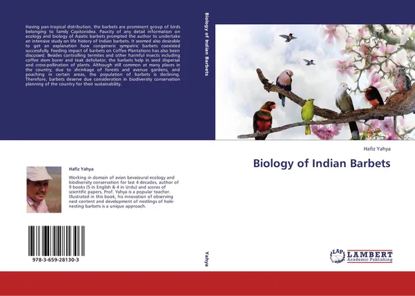 Обложка книги Biology of Indian Barbets, Hafiz Yahya