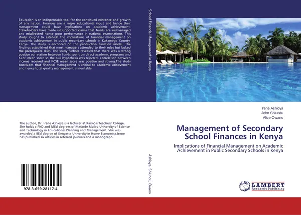 Обложка книги Management of Secondary School Finances in Kenya, Irene Ashioya,John Shiundu and Alice Owano