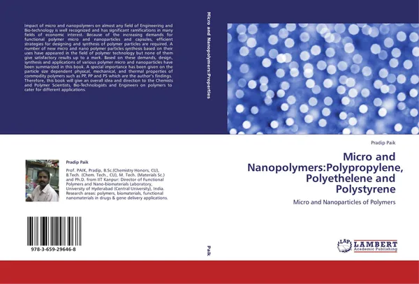 Обложка книги Micro and Nanopolymers:Polypropylene, Polyethelene and Polystyrene, Pradip Paik