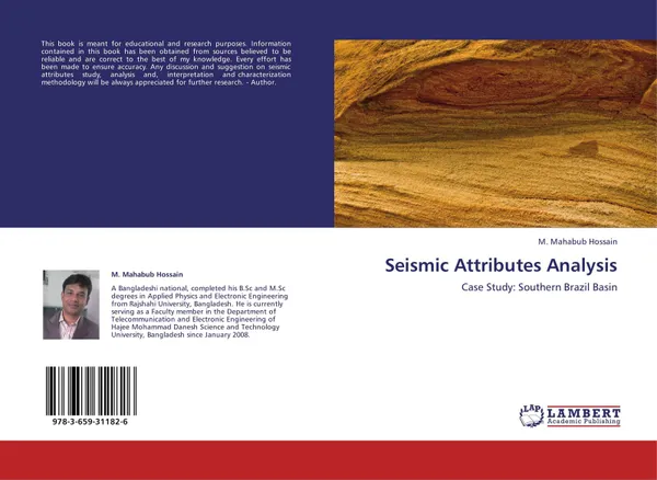 Обложка книги Seismic Attributes Analysis, M. Mahabub Hossain