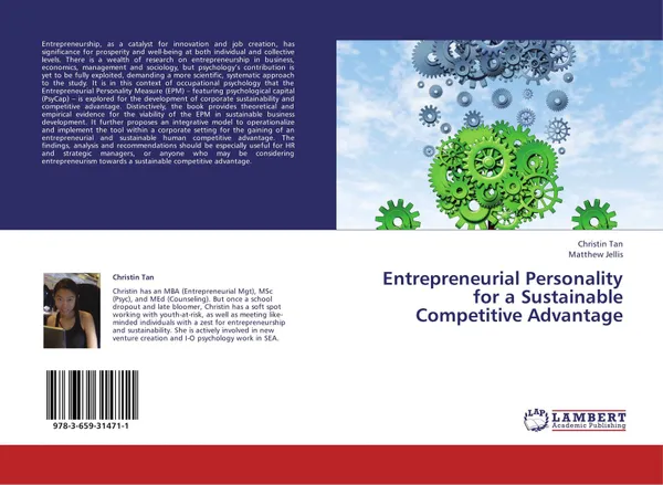 Обложка книги Entrepreneurial Personality  for a Sustainable Competitive Advantage, Christin Tan and Matthew Jellis