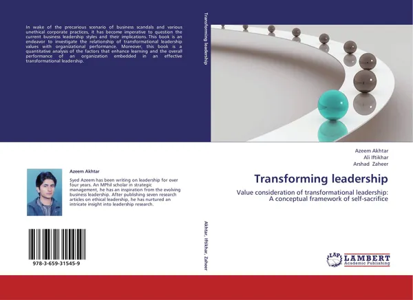 Обложка книги Transforming leadership, Azeem Akhtar,Ali Iftikhar and Arshad Zaheer