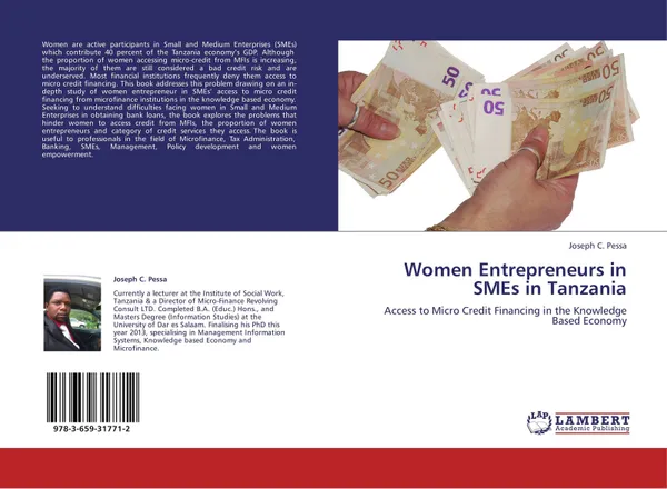 Обложка книги Women Entrepreneurs in SMEs in Tanzania, Joseph C. Pessa