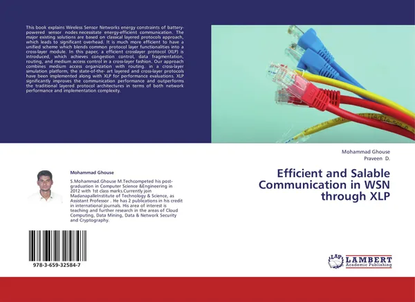 Обложка книги Efficient and Salable Communication in WSN through XLP, Mohammad Ghouse and Praveen D.