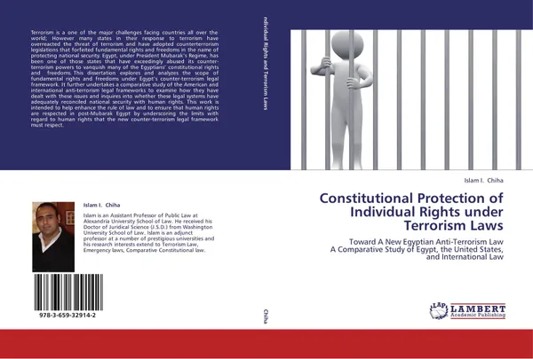 Обложка книги Constitutional Protection of Individual Rights under Terrorism Laws, Islam I. Chiha