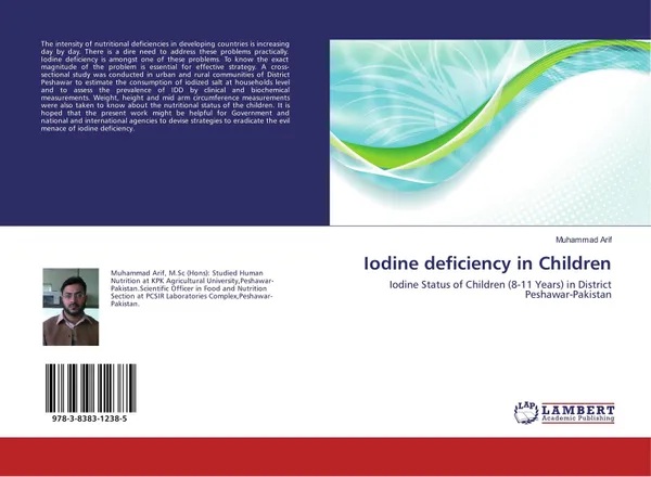 Обложка книги Iodine deficiency in Children, MUHAMMAD ARIF