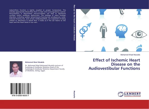 Обложка книги Effect of Ischemic Heart Disease on the Audiovestibular Functions, Mohamed Wael Mustafa