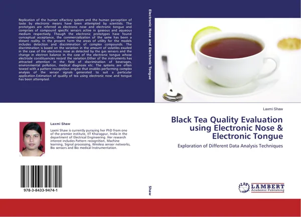 Обложка книги Black Tea Quality Evaluation using Electronic Nose & Electronic Tongue, Laxmi Shaw