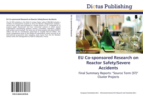 Обложка книги EU Co-sponsored Research on Reactor Safety/Severe Accidents, European Commission European Commission and Directorate-General for Research and Innovation Directorate-General for Research and Innovation