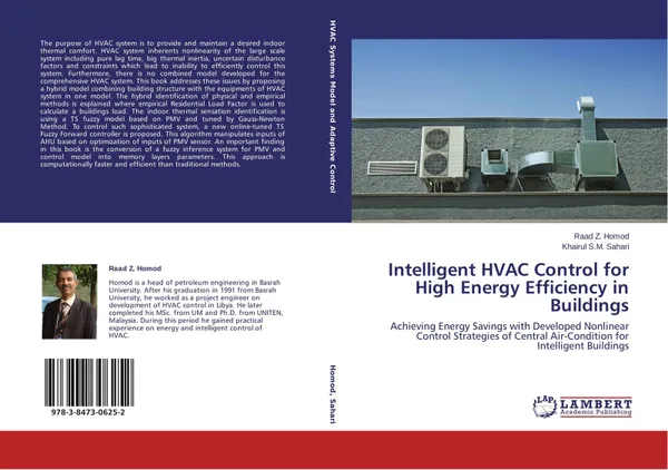 Обложка книги Intelligent HVAC Control for High Energy Efficiency in Buildings, Raad Z. Homod and Khairul S.M. Sahari