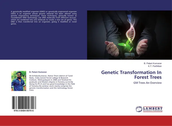 Обложка книги Genetic Transformation In Forest Trees, B. Palani Kumaran and K.T. Parthiban