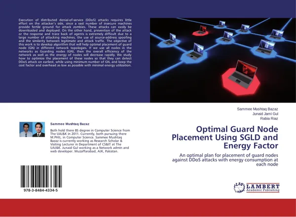 Обложка книги Optimal Guard Node Placement Using SGLD and Energy Factor, Sammee Mushtaq Bazaz,Junaid Jami Gul and Rabia Riaz