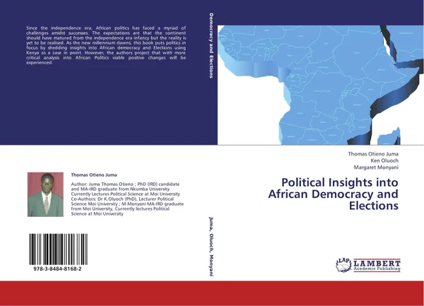 Обложка книги Political Insights into African Democracy and Elections, Thomas Otieno Juma,Ken Oluoch and Margaret Monyani