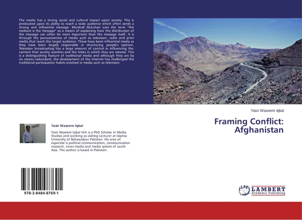 Обложка книги Framing Conflict: Afghanistan, Yasir Waseem Iqbal