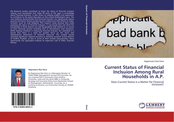 Обложка книги Current Status of Financial Inclsuion Among Rural Households in A.P., NAGESWARA RAO DARA