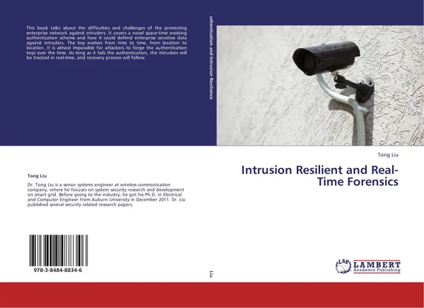 Обложка книги Intrusion Resilient and Real-Time Forensics, Tong Liu