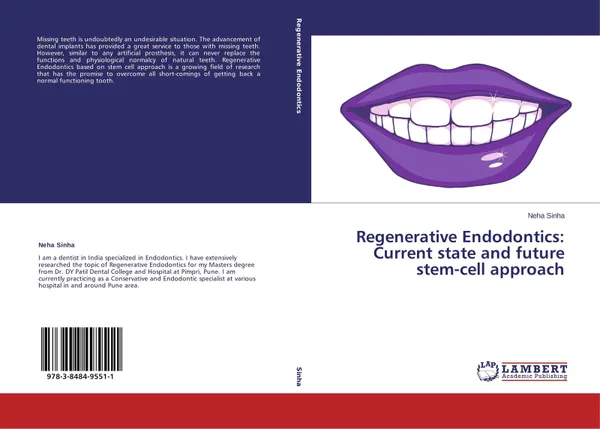 Обложка книги Regenerative Endodontics: Current state and future stem-cell approach, Neha Sinha