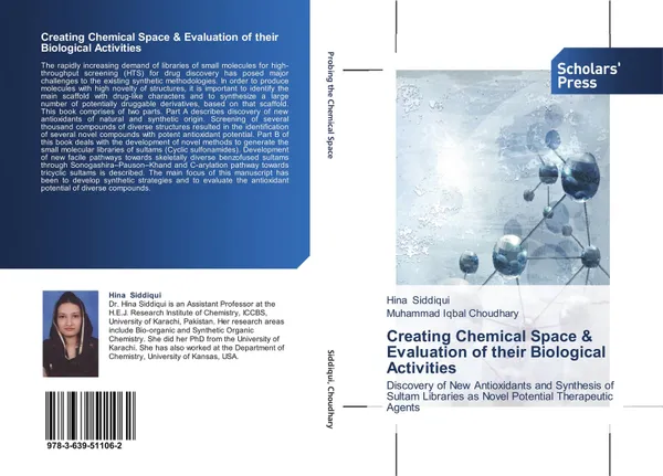 Обложка книги Creating Chemical Space & Evaluation of their Biological Activities, Hina Siddiqui and Muhammad Iqbal Choudhary