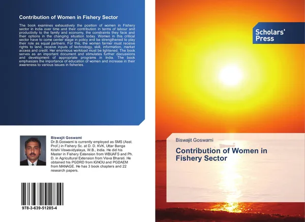 Обложка книги Contribution of Women in Fishery Sector, Biswajit Goswami