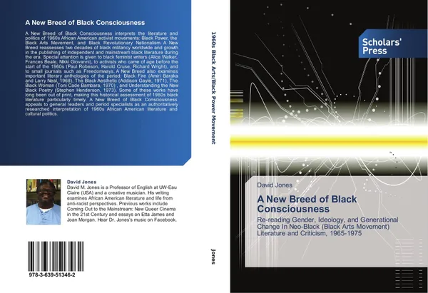 Обложка книги A New Breed of Black Consciousness, David Jones