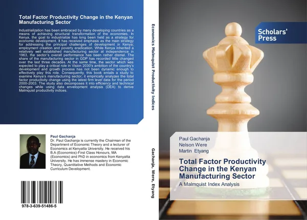 Обложка книги Total Factor Productivity Change in the Kenyan Manufacturing Sector, Paul Gachanja,Nelson Were and Martin Etyang